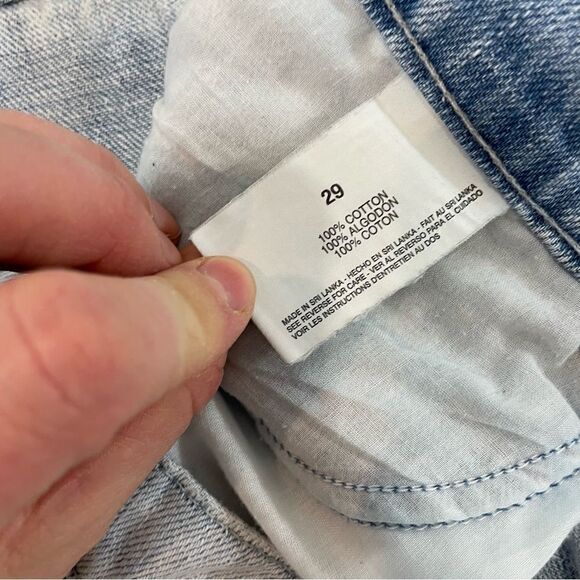 Rachel Rachel Roy Women's Size 28 Blue Ripped Low Rize Denim Jeans - Picture 6 of 12